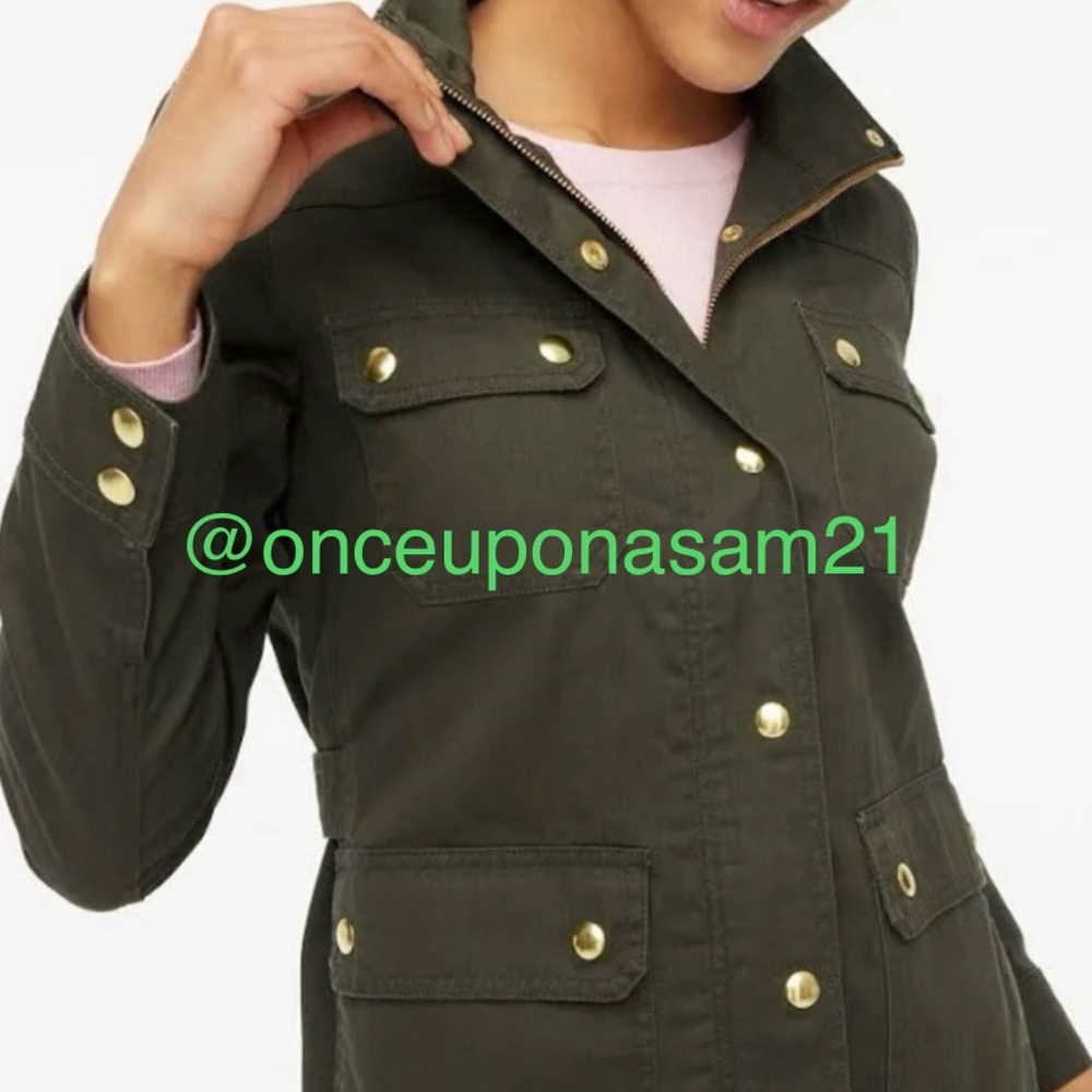 🔥 LIKE NEW J. Crew Lightweight Twill Field Jacket Small